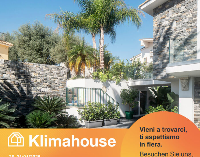 BIOPIETRA A KLIMAHOUSE: SI PARTE DOMANI!