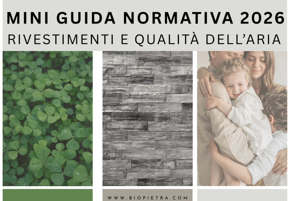 MINI GUIDA NORMATIVA 2026 | Rivestimenti e Qualità dell’aria 