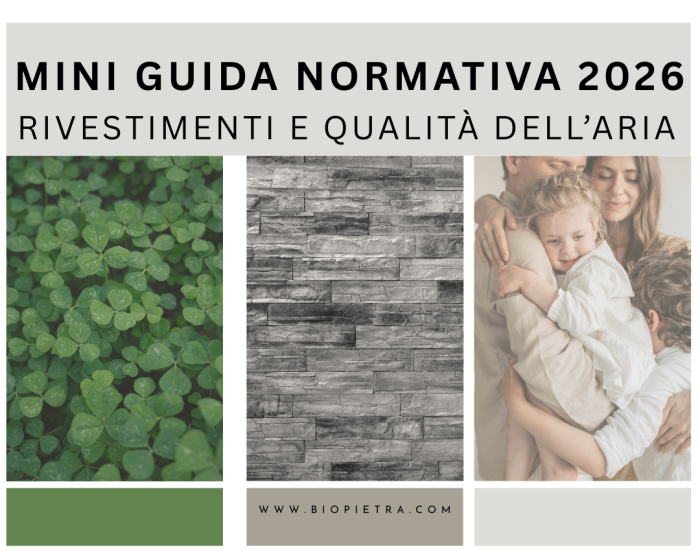 MINI GUIDA NORMATIVA 2026 | Rivestimenti e Qualità dell’aria 