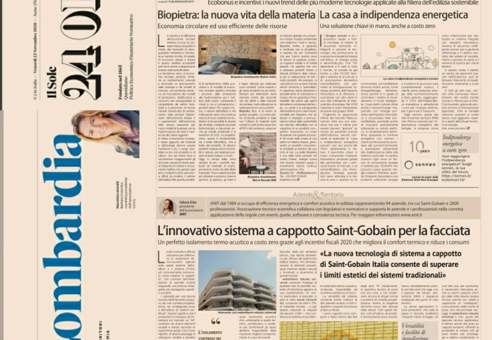 Sole 24 ore 13 nov 2020